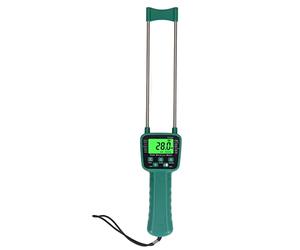 Misuratore di umidità del fieno digitale con display LCD, igrometro for cereali con trasmissione vocale for grano e soia