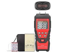 Misuratore di umidità del legno, tester dell'acqua for pareti, misuratore digitale, igrometro a due pin, rilevatore mattoni cemento e calcestruzzo(HT632)