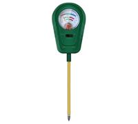 Misuratore di umidità del suolo 3 in 1 digitale per temperatura delle piante/umidità del suolo/PH Metro/intensità della luce solare retroilluminato display LCD Misuratore di test del suolo per