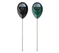 Misuratore di umidità del suolo misuratore di umidità per piante domestiche tester per terreno sensore di igrometro per giardino prato per uso interno ed esterno non richiede batteria (nero e verde)