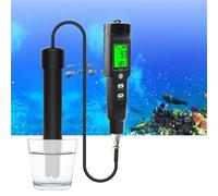 Misuratore di umidità del terreno, Misuratore di ossigeno disciolto Tester DO for acquari Acqua di mare Acqua dolce Acquacoltura Rilevatore di qualità dell'acqua per giardinaggio e agricoltura