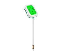 Misuratore di umidità del terreno, Misuratore di pH del terreno con display retroilluminato girevole Analizzatore di nutrienti Sensore di umidità Tester del terreno for idroponica per giardinaggio e a