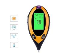 Misuratore di umidità del terreno, Misuratore di umidità del terreno, PH, luce, termometro, temperatura, luce solare, tester for giardinaggio per giardinaggio e agricoltura