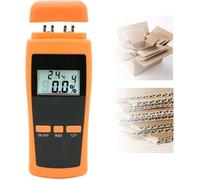 Misuratore di umidità della carta, strumento di misurazione del contenuto di umidità del materiale cartaceo da 0,1 a 100% RH, misuratore di umidità della carta for carta ondulata, cartoni