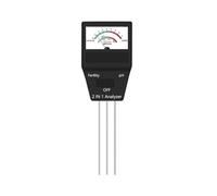 Misuratore di umidità digitale, Misuratore di pH 2 in 1, analizzatore del contenuto di fertilizzanti for il terreno, strumenti di misurazione 'acidità e piante, strumenti for esterni, interni, casa, g