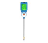 Misuratore di umidità digitale, Misuratore di terreno 6 in 1, pH, temperatura, umidità, lu solare, umidità 'aria, nutrienti, fertilità, rilevatore di terreni, strumento for giardinaggio.,per legno e