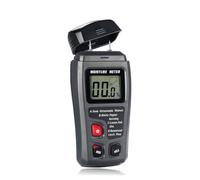 Misuratore di umidità digitale, Misuratore di umidità del legno MT10, tester di umidità digitale for pareti in legno e cartone con sensore a due pin e display LCD,per legno e cartone