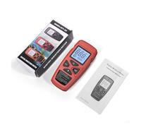 Misuratore di umidità digitale, Misuratore di umidità digitale for legno a due pin, misuratore for carta ad alta precisione, rilevatore con display LCD(Rot)