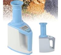 Misuratore di umidità Digitale per Cereali ad Alta precisione - Analizzatore di umidità con Display LCD - Tester da 1 g per Mais, Riso e frumento - Rilevatore di umidità con elevat