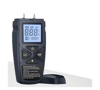 Misuratore di umidità digitale, Strumento di prova for termoigrometro digitale LCD a due pin for test umidità del legno for termometro carta for pavimenti(Noir)