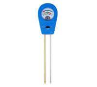 Misuratore di umidità digitale Tester del suolo del metro di pH del terreno 3-in-1 con strumento di giardinaggio del ph meter di fertilità dell'umidità for il prato agricola esterno(Blauw)