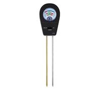 Misuratore di umidità digitale Tester del suolo del metro di pH del terreno 3-in-1 con strumento di giardinaggio del ph meter di fertilità dell'umidità for il prato agricola esterno(Noir)