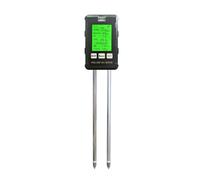 Misuratore di umidità digitale, Tester del terreno multifunzionale 6 in 1 for la fertilità del terreno, il pH, la temperatura, l'umidità, la lu solare, l'umidità 'aria, l'analizzatore del terreno for