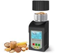 Misuratore di umidità for cereali, tester di umidità intelligente, capacità 90 ml, display LCD, trasmissione vocale, 99 misurazioni, conservazione dei dati, for 25 tipi di cereali