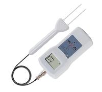 Misuratore di umidità for filati Lana Seta Materiali tessili di lana Tester di umidità Display digitale LCD Igrometro for cotone Per giardino esterno