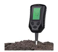 Misuratore di umidità Misuratore del suolo PH/Umidità/Luce solare/Temperatura Umidometro Monitor di acidità Giardinaggio Agricoltura Piantare Sensore di umidità Tester