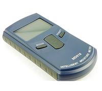 Misuratore di umidità, Misuratore di umidità del misuratore di umidità digitale Tester di umidità del legno con borsa MD918 4~80% Risoluzione: 0,5% 10 Gradi Densità del legno per piante in vaso, gia