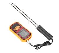 Misuratore di umidità, Misuratore Di Umidità Digitale Portatile Con Display LCD Per La Misurazione Della Temperatura E Dei Chicchi Grano, Riso, Mais,per carta da legna