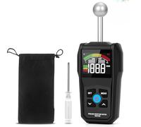 Misuratore di Umidità, Misuratore Umidità Muri Profondità di Analisi 5-40 mm, Igrometro Professionale Indicatore di Umidità con LCD a Colori E allarme Acustico Per Pareti, Legno, Intonaco, Pavimenti