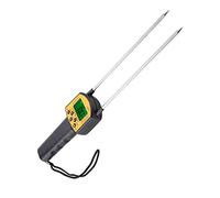 Asixxsix Misuratore di umidità per Cereali, Misuratori di umidità per Farine di Cereali Display LCD Portatile Misuratore di umidità per Cereali, Misuratore di umidità per Cereali LCD Digitale per