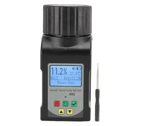 Misuratore di Umidità per Cereali Portatile, Tester per Grano Caffè Riso con Display LCD Retroilluminato, Misura 25 Tipi di Cereali con Memoria Statistica, Compensazione Automatica della Temperatura