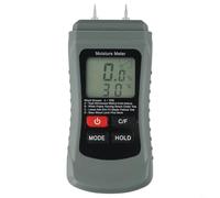 Misuratore di umidità per legno, pavimento e cartongesso per rilevatore di umidità del legname con 4 modalità di misurazione, valutazione del contenuto di umidità relativa, prontezza della legna da
