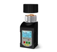 Misuratore di umidità portatile for cereali, test da 25 grani, tester di umidità intelligente for rilevatore di umidità di arachidi e chicchi di grano Misurazione precisa e accurata