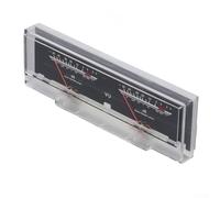 Misuratore di volume con scheda driver, VU Meter retroilluminazione regolabile per audio fai da te, studi di registrazione e modifiche auto, sensibilità 500uA