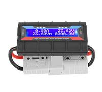 Misuratore di watt ad alta precisione da 8 V a 60 V, analizzatore di potenza RC con display LCD digitale, opzione di corrente da 130 A o 150 A per il test delle batterie di aeromod (150A)