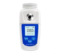 Misuratore di zucchero digitale con compensazione automatica, 0-32% e 0-55% per rifrattometro della gamma Brix per l'industria alimentare e delle bevande, tester portatile per saccarimetro (0-55%)