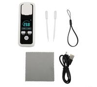 Misuratore di zucchero digitale palmare 0-55% per Brix con compensazione automatica della temperatura, rifrattometro impermeabile per frutta e bevande, ricarica di tipo C (JBM-10)