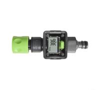 Misuratore digitale del consumo di acqua per tubo da giardino con funzione di analisi completa Sistema di monitoraggio del flusso in tempo reale Facile da installare Utilizzo dell'acqua 3/4 pollici