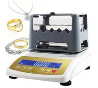 Misuratore Digitale Della Purezza Dell'oro 0,001 G/cm³ Misuratore Di Densità Ad Alta Precisione For Oro Argento Platino Palladio | Tester Di Autenticità Dei Metalli Preziosi LCD(300k)