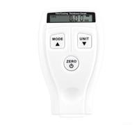 Misuratore digitale dello spessore del rivestimento 0-1,8 mm per risoluzione 0,01 mm per la verifica della vernice dell'auto, doppia unità mm/mil grande display ABS bianco arancione (bianco)