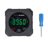 Misuratore digitale di angoli con schermo touch LCD ad alta precisione, livella elettronica e misuratore di angoli, base magnetica per proiettore di angoli da tavola per seghe a
