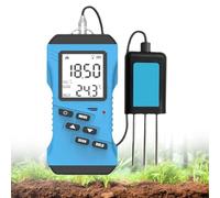 Misuratore digitale di fertilità del suolo, misura azoto fosforo potassio pH umidità con LCD retroilluminato, ideale per la cura del giardino e della fattoria