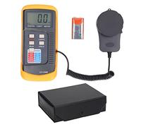 Misuratore digitale di illuminamento, con display LCD da 0,1 a 200.000 lx, illuminometro con custodia di conservazione e unità LX/FC commutabili, ideale per la fotografia in