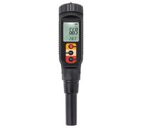 Misuratore digitale di pH per alimenti e suolo, strumento di misurazione dell'alcalinità dell'impasto con misurazione della temperatura e ampio display retroilluminato trasparente per letture accurate