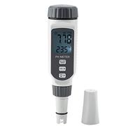Misuratore Digitale Di Ph Professionale Misuratore Di Temperatura E Ph Portatile Di Qualità Dell'acqua Tester Acidimetro PH818 0-14 pH