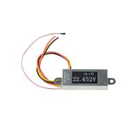 Misuratore Digitale di Temperatura e Tensione da 5-30 V CC A 0-99 C con Schermo OLED da 0,77 Pollici e Sonda di Temperatura