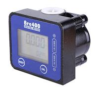 Misuratore digitale Misuratore di portata ad alta precisione Display blu for prodotti chimici Acqua liquida Ultrasuoni caldi in ambito commerciale industriale 1/2"BSPF