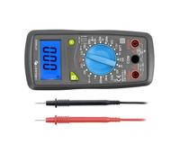 Misuratore digitale multifunzione I multimetro fino a 600V / 10A I Schermo LCD I