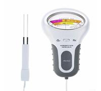 Misuratore digitale per il pH dell'acqua e per piscine, spa e acquari, con sonda integrata e guida manuale (lingua italiana non garantita)