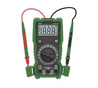 Misuratore digitale portatile per la riparazione | Multimetro 2UUL con schermo LCD trasparente, controllo rotativo, coppia sonde, risoluzione dei problemi in loco,