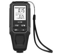 Misuratore Digitale Spessore Rivestimento Auto 0-2000μm Nero | Abs, 2 Batterie Aaa, Letture Veloci e Misura Non Distruttiva, Laboratori Carrozzeria e Produzione