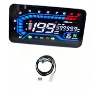 Misuratore Digitale Universale Per Moto 12 V | Montaggio Tachimetro RPM Modifica Pannello Impermeabile CYPMDW(Speedometer Sensor)