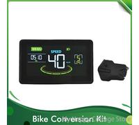 Misuratore display LCD colorato per bici elettrica H6C 24V-60V SM/Spina di collegamento impermeabile Display intelligente Ebike con USB H6C 6pin