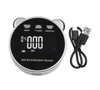 Misuratore elettronico 200 m ± 4 mm di precisione per USB C elettronico | Millimetri di precisione fino a 200 m, ideale per lunghe distanze, risultati professionali, progetti fai da te