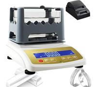 Misuratore elettronico digitale della purezza dell'oro per metalli preziosi combinato,con stampante,misuratore elettronico digitale della densità dell'oro,utilizza un metodo non distruttivo 1200K