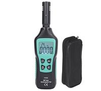 Misuratore EMF Portatile 3 in 1, Rilevatore Campi Elettromagnetici con Tester Temperatura, Banda 5Hz - 3500MHz - Modalità Massima Intelligente, Allarme LED Sonoro, Uso Domestico